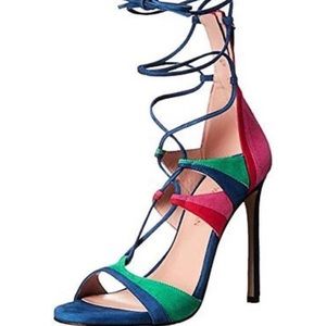 Stuart Weitzman Shoes Sandal Legwrap Multicolor size 35